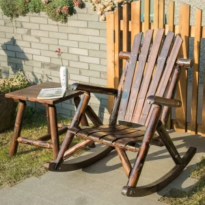 Outdoor Furniture Wooden Rocking Chair